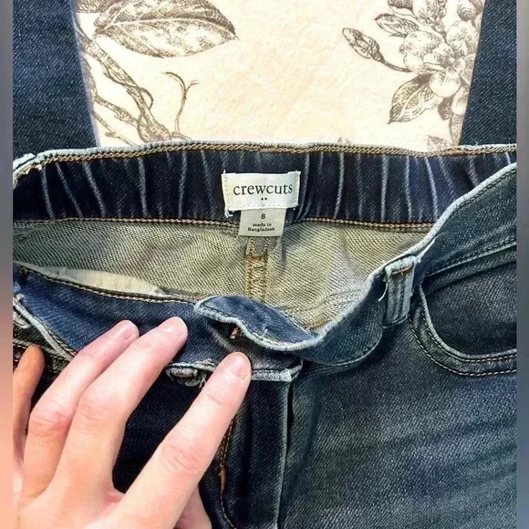 J. Crew Crewcuts Girls Anywhere Jeans size 8 - Picture 6 of 6